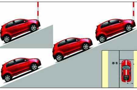 坡道起步技巧图解 斜坡起步技巧图解